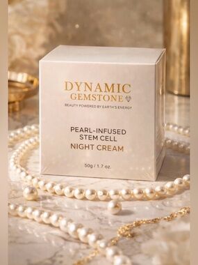 Dynamic Gemstone Pearl-Infused Stem Cell Night Cream - Retail $550
